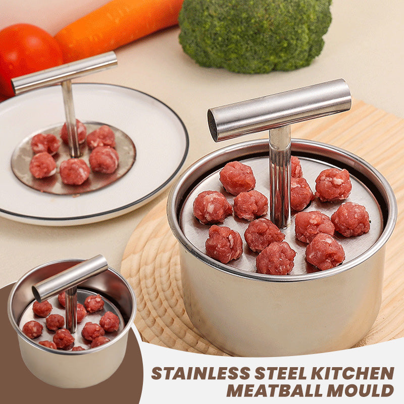Shape Perfect Meatballs Instantly! Rust-Proof No-Stick 304 Steel Mold