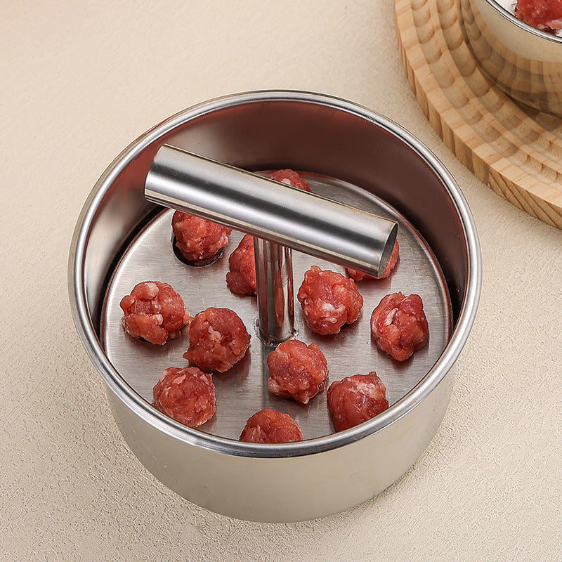 Shape Perfect Meatballs Instantly! Rust-Proof No-Stick 304 Steel Mold