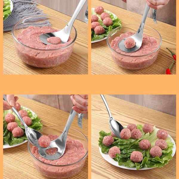 🥳2026 HOT SALE🥳Meatball Spoon – No Stick, No Mess