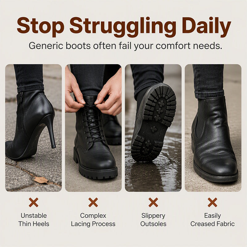 Martin Boots – Zip Up, No Fatigue