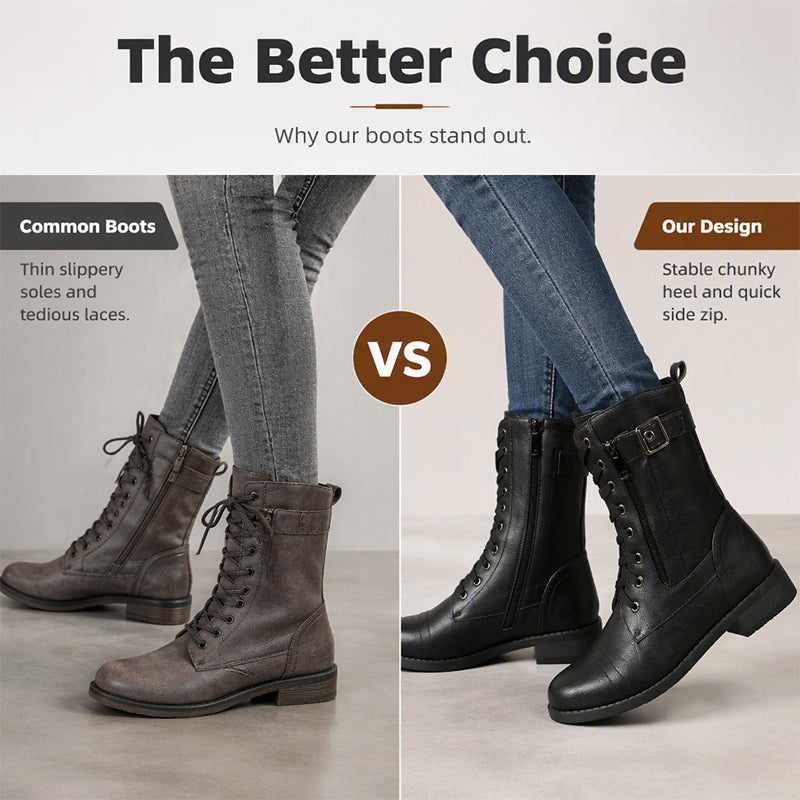 Martin Boots – Zip Up, No Fatigue
