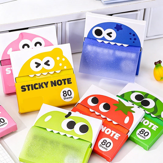 Grab Notes Instantly! No-Residue Pearlescent Pop-Up Sticky Notes