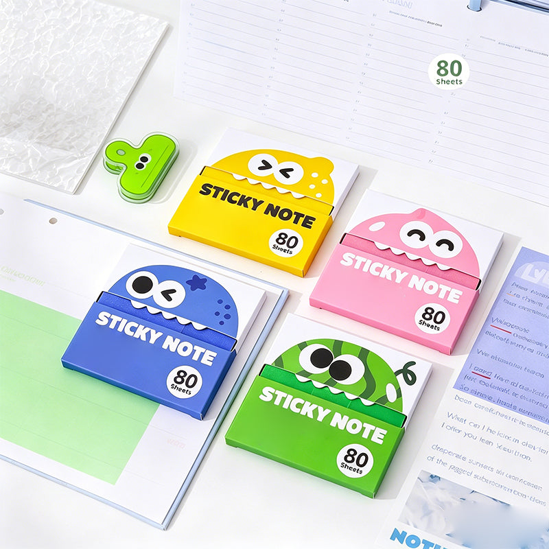 Grab Notes Instantly! No-Residue Pearlescent Pop-Up Sticky Notes