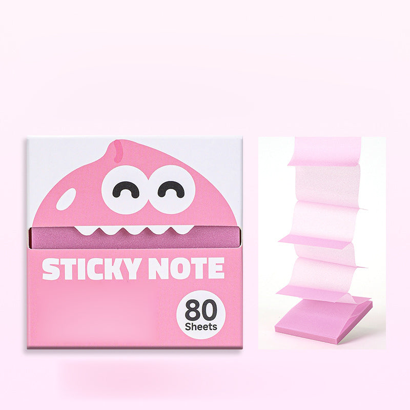 Grab Notes Instantly! No-Residue Pearlescent Pop-Up Sticky Notes