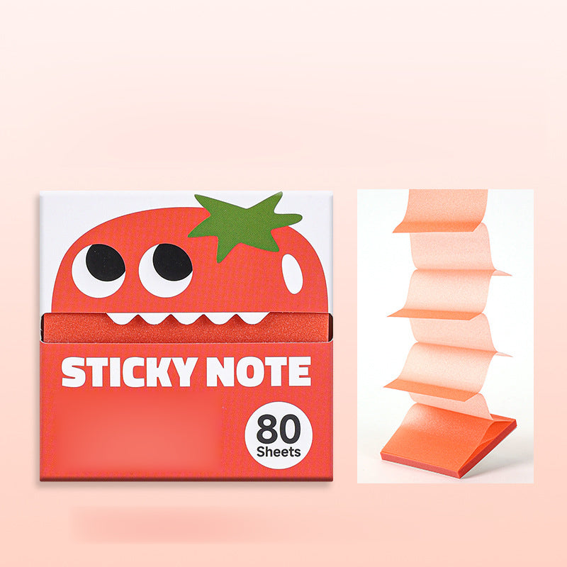 Grab Notes Instantly! No-Residue Pearlescent Pop-Up Sticky Notes