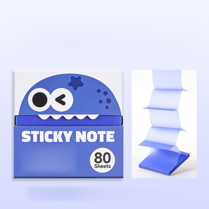 Grab Notes Instantly! No-Residue Pearlescent Pop-Up Sticky Notes