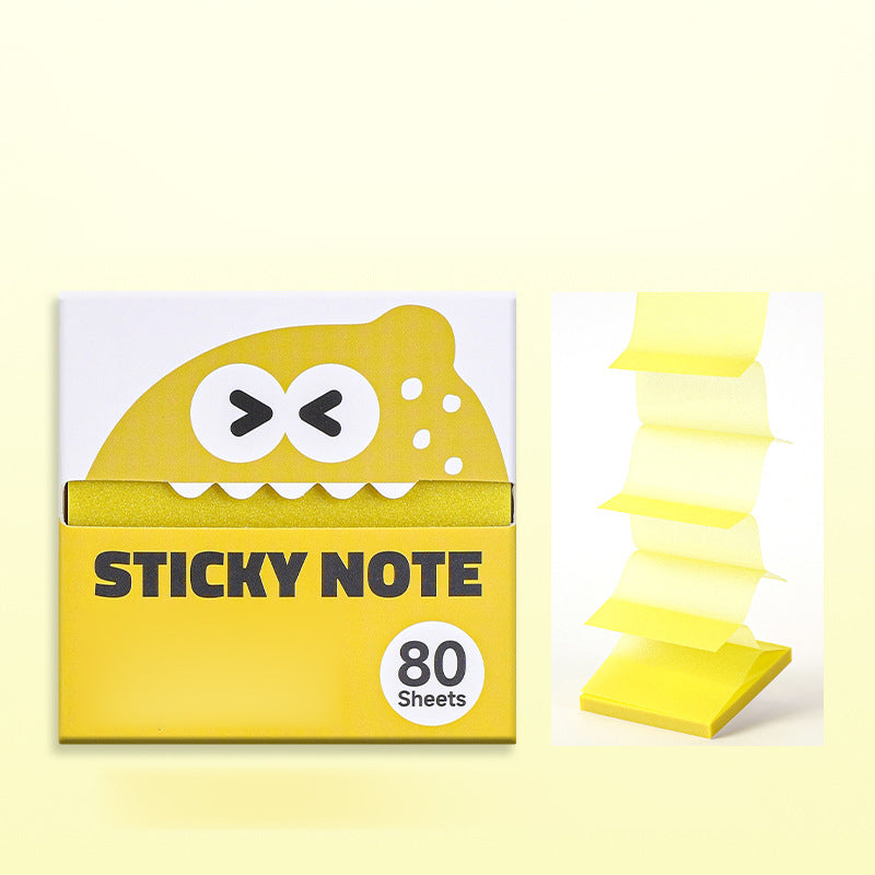 Grab Notes Instantly! No-Residue Pearlescent Pop-Up Sticky Notes