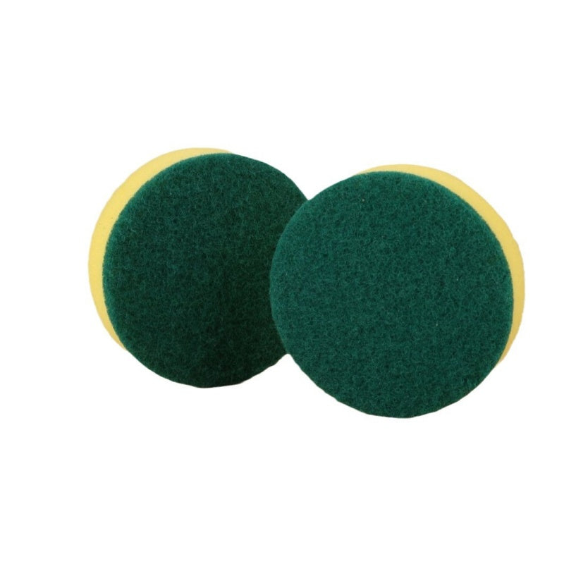 Double-Sided Round Sponge Scrubber