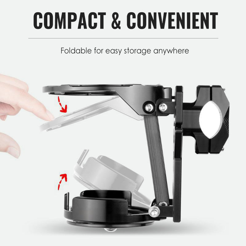 Grip Any Bottle Instantly! No-Drop Foldable Bike Cage