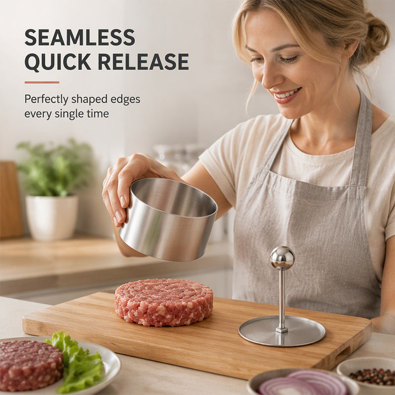 Burger Press – No Stick, No Mess