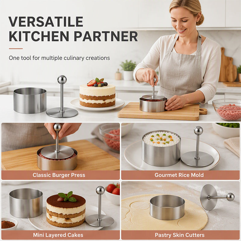 Burger Press – No Stick, No Mess