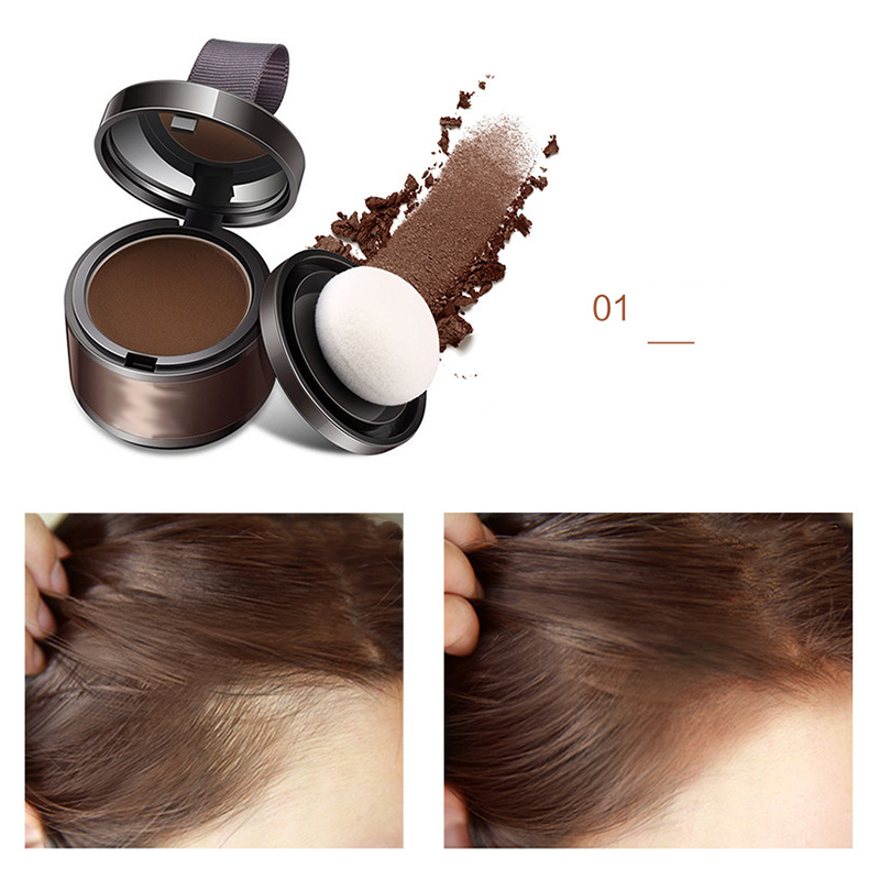 Fill Thinning Edges Instantly! Sweatproof No-Buildup Hairline Powder