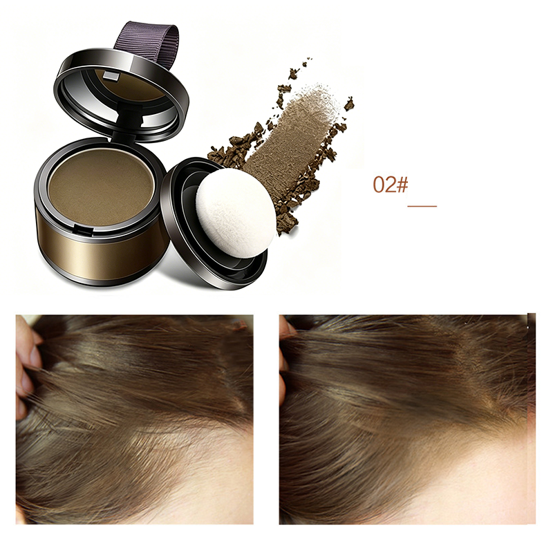 Fill Thinning Edges Instantly! Sweatproof No-Buildup Hairline Powder