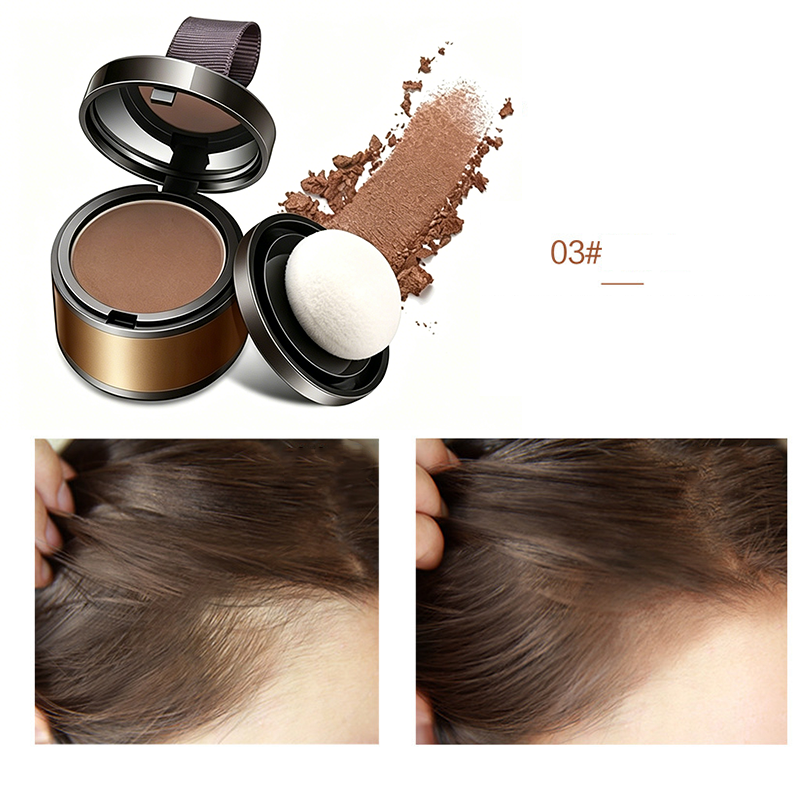 Fill Thinning Edges Instantly! Sweatproof No-Buildup Hairline Powder