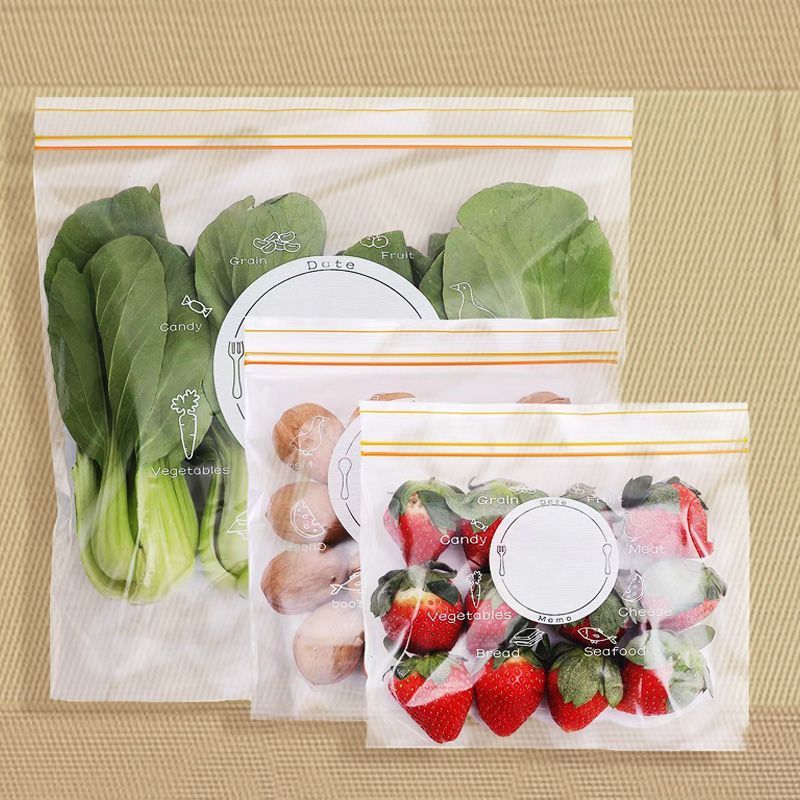 Reusable Food Sealer Zipper Bags