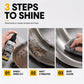 Dissolve Rust Instantly! Industrial-Strength No-Scrub Metal Restorer