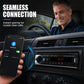 Stream Lossless Audio Instantly! No-Static Bluetooth 5.0 Car Player