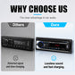 Stream Lossless Audio Instantly! No-Static Bluetooth 5.0 Car Player