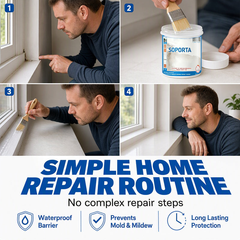 Stop Leaks Instantly! Clear No-Crack Waterproof Sealant