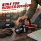 Illuminate Hands-Free Instantly! Motion Sensor Rechargeable Headlamp
