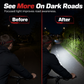 Illuminate Hands-Free Instantly! Motion Sensor Rechargeable Headlamp