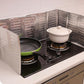 Stop Oil Splatter Instantly! Foldable No-Scrub Stove Shield