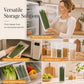 Seal Freshness Instantly! Leakproof No-Mess Reusable Storage Bags