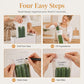 Seal Freshness Instantly! Leakproof No-Mess Reusable Storage Bags