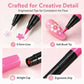 Create Nail Art Instantly! 24-Color Dual-Ended Nail Pens Set