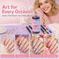 Create Nail Art Instantly! 24-Color Dual-Ended Nail Pens Set