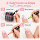 Create Nail Art Instantly! 24-Color Dual-Ended Nail Pens Set