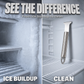 Clear Freezer Frost Instantly! Heavy-Duty Stainless Steel Ice Scraper