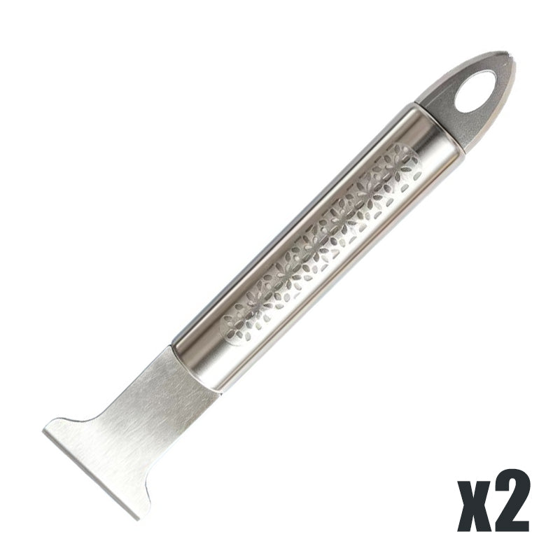 Clear Freezer Frost Instantly! Heavy-Duty Stainless Steel Ice Scraper