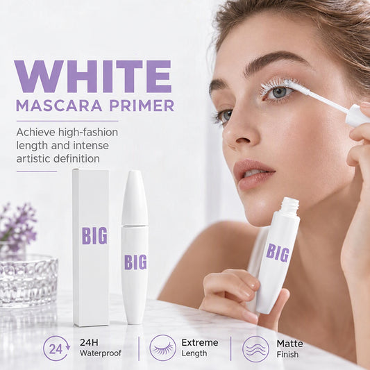 Double Lash Length Instantly! 24H No-Smudge White Primer