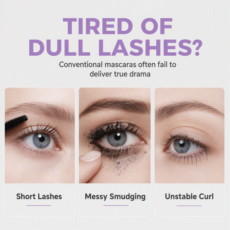 Double Lash Length Instantly! 24H No-Smudge White Primer