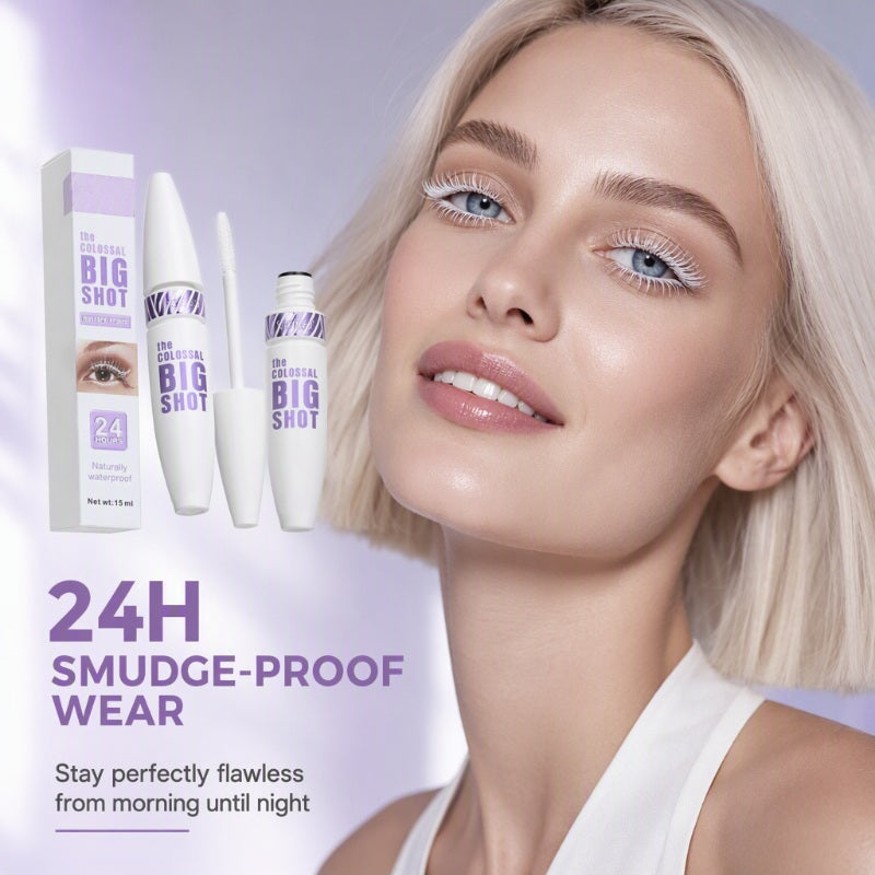 Double Lash Length Instantly! 24H No-Smudge White Primer