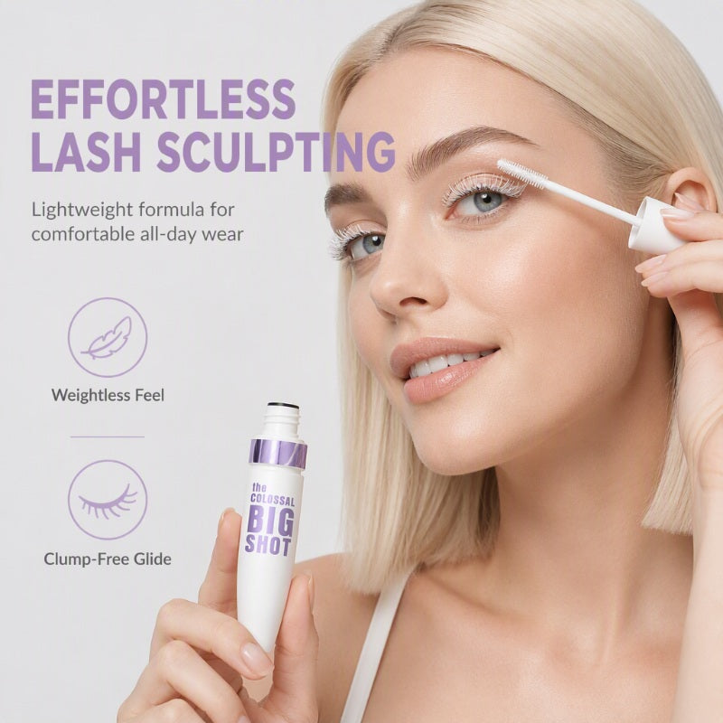 Double Lash Length Instantly! 24H No-Smudge White Primer