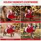 Funny Christmas Dog Reindeer Riding Costume
