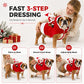 Funny Christmas Dog Reindeer Riding Costume