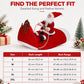 Funny Christmas Dog Reindeer Riding Costume