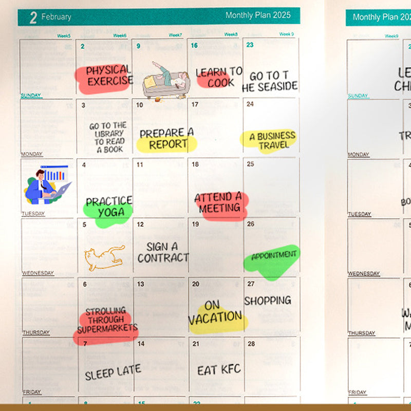 Plan Every Day Instantly! No-Clutter A5 Daily 2027 Planner