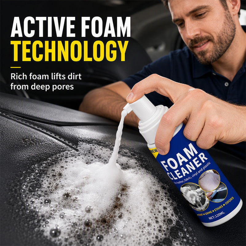 Clean Every Car Surface Instantly! pH-Neutral No-Drip Foam Spray