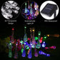 Light Up Anywhere Instantly! Solar No-Cord Waterdrop String Lights