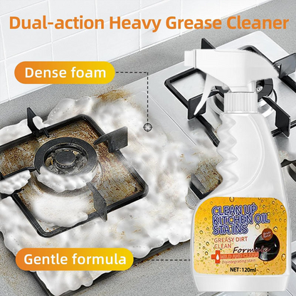 Cut Grease Instantly! No-Scrub Gentle Kitchen Degreaser Spray
