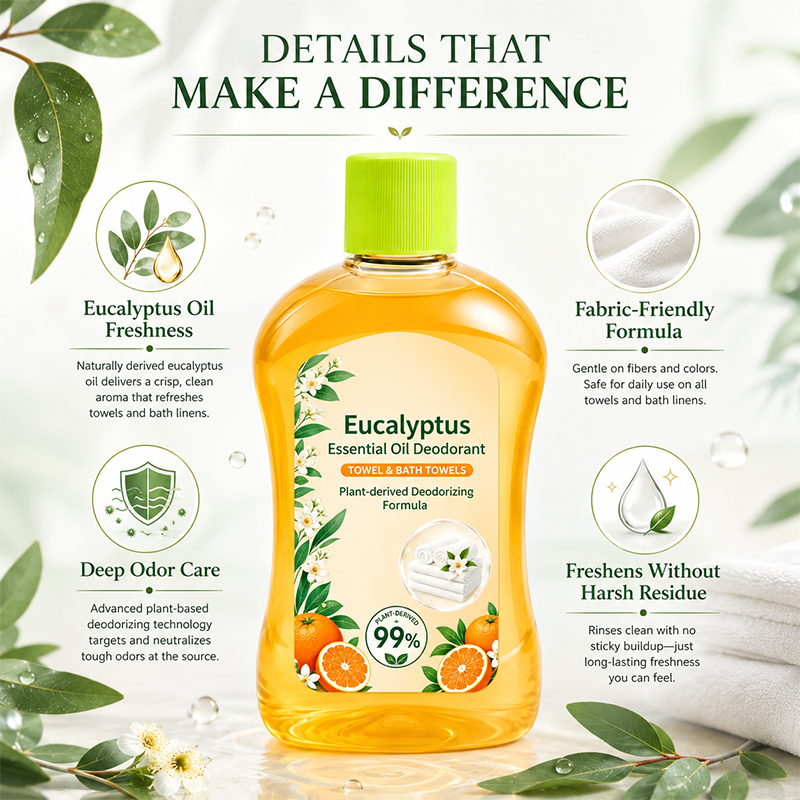 Refresh Towels Instantly! Enzyme No-Odor Soft-Fiber Cleaner