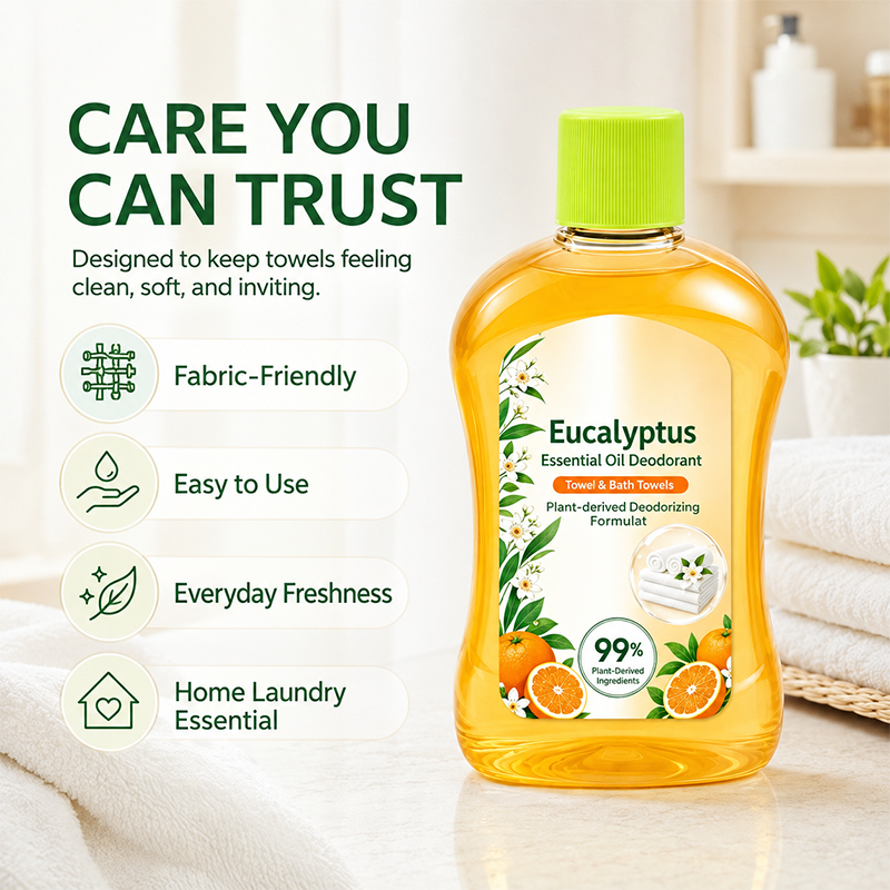 Refresh Towels Instantly! Enzyme No-Odor Soft-Fiber Cleaner