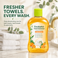 Refresh Towels Instantly! Enzyme No-Odor Soft-Fiber Cleaner