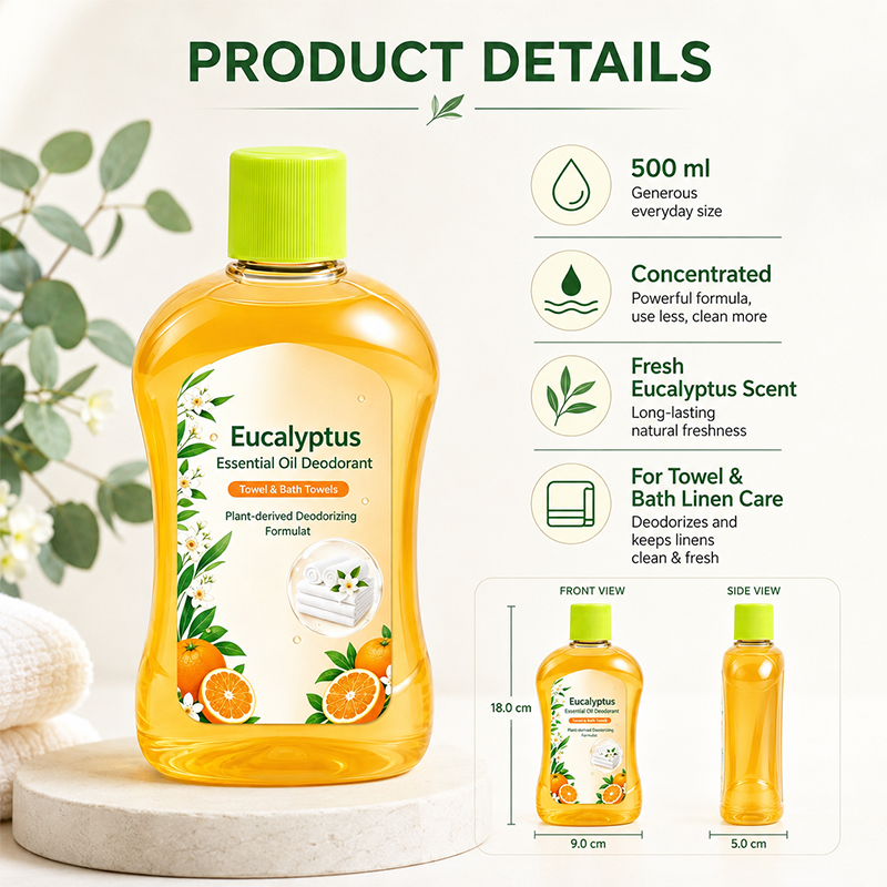 Refresh Towels Instantly! Enzyme No-Odor Soft-Fiber Cleaner