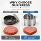 🔥Stainless Steel Dessert Mold and Press Set