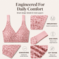 Women's Leopard Print Wireless Push-Up Bra